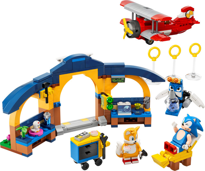 LEGO Sonic the Hedgehog Tails' Workshop and Tornado Plane (76991-1)