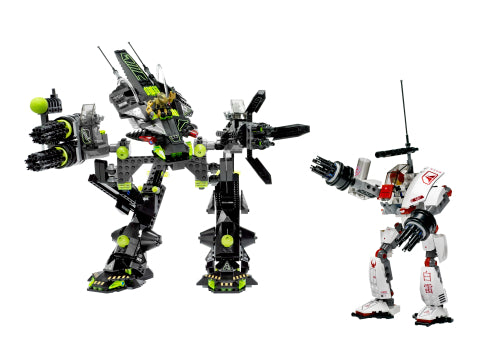 LEGO Exo-Force Bridge Walker vs. White Lightning (7713-1)