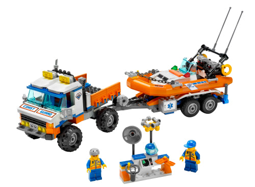 LEGO Town Coast Guard Truck with Speed Boat (7726-1)