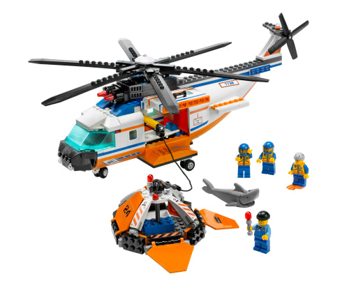 LEGO Town Coast Guard Helicopter & Life Raft (7738-1)