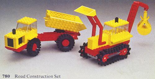 LEGO LEGOLAND Road Construction Set (780-1)