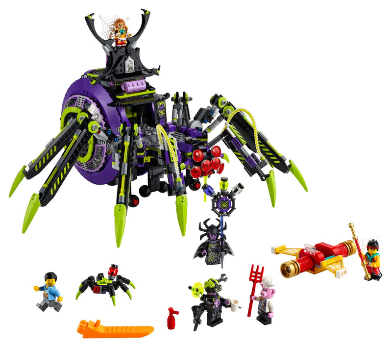 LEGO Monkie Kid Spider Queen’s Arachnoid Base (80022-1)