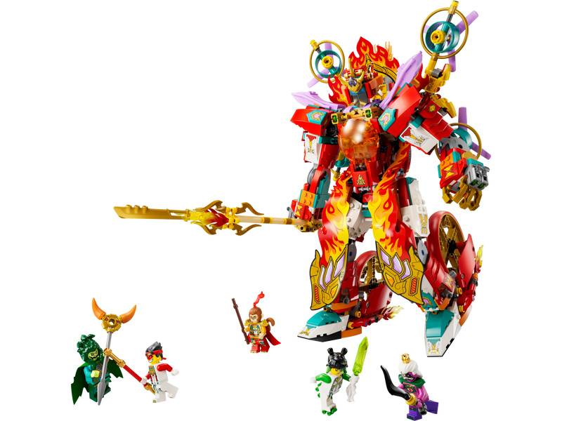 LEGO Monkie Kid Nezha's Ring of Fire Mech (80057-1)