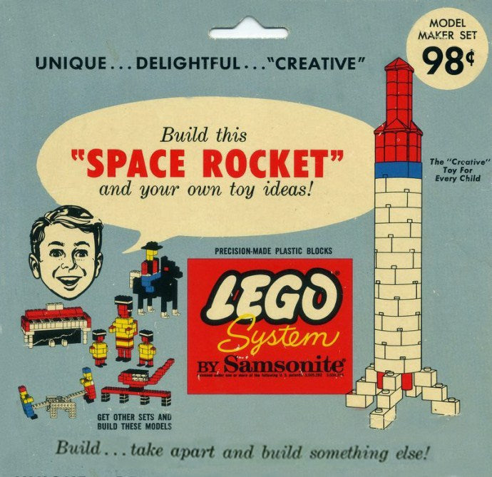 LEGO Samsonite Space Rocket (801-3)