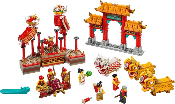 LEGO Seasonal Lion Dance (80104-1) LEGO