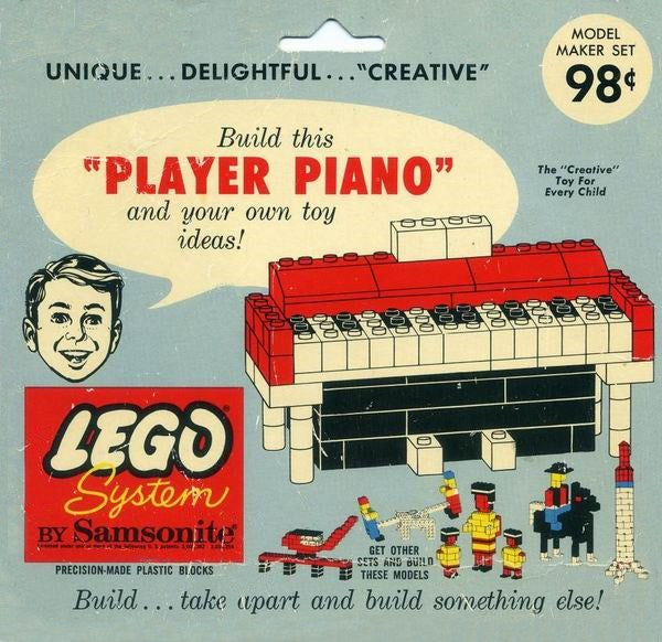 LEGO Samsonite Player Piano (802-3)