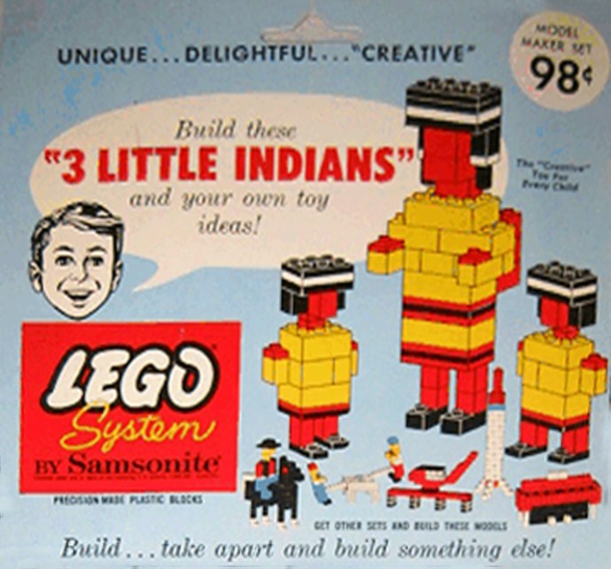 LEGO Samsonite 3 Little Indians (805-2)