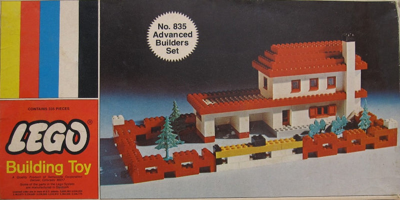 LEGO Samsonite Advanced Builders Set (835-1)