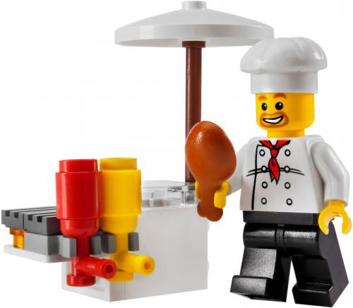 LEGO Town BBQ Stand (8398-1)