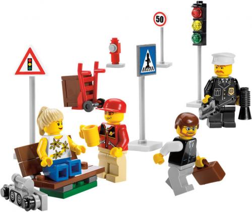 LEGO Town City Minifigure Collection (8401-1)