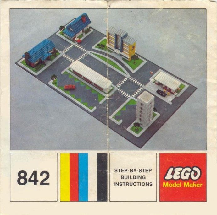 LEGO Samsonite Town Plan (842-2)