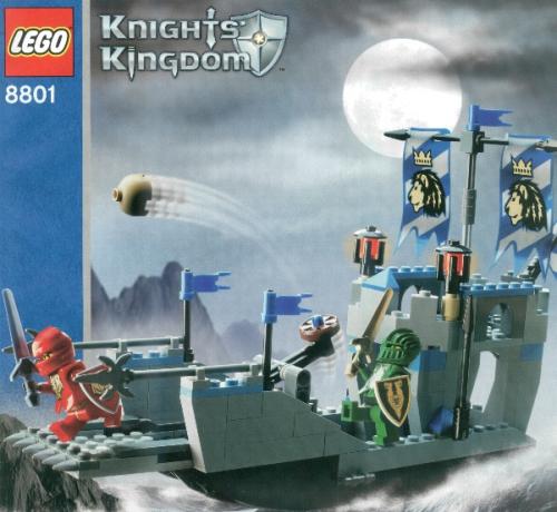 LEGO Castle Knights' Attack Barge (8801-1)