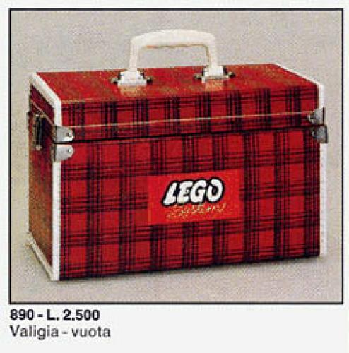 LEGO Classic Lockable Storage Box, Empty (890-2)