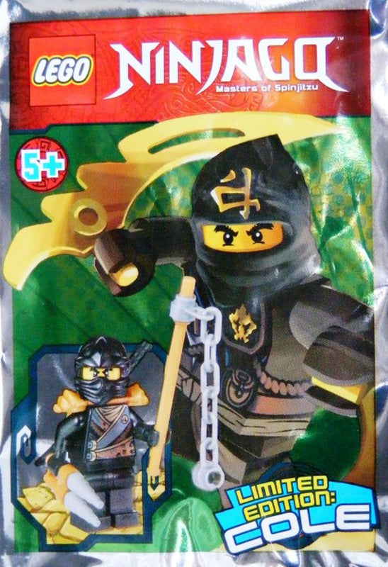 LEGO NINJAGO Cole foil pack #1 (891503-1)