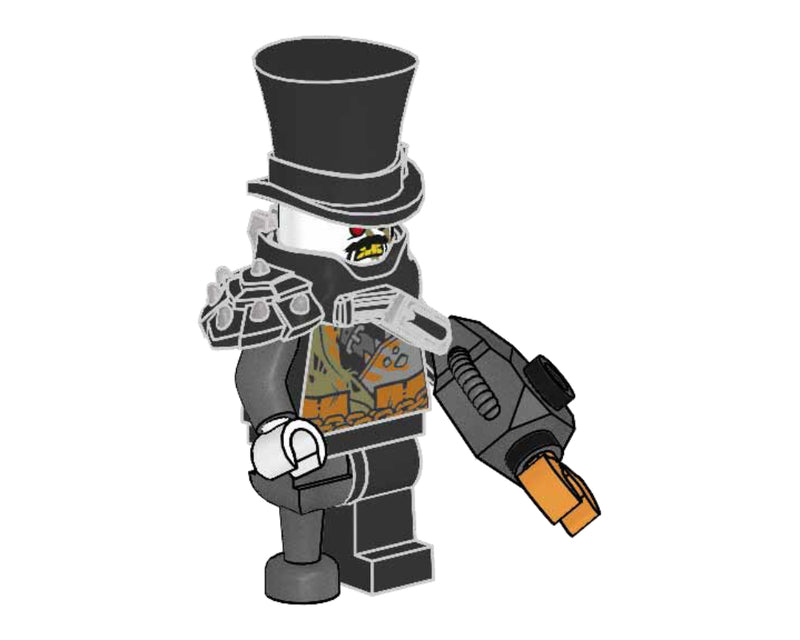 LEGO NINJAGO Iron Baron foil pack (891948-1)