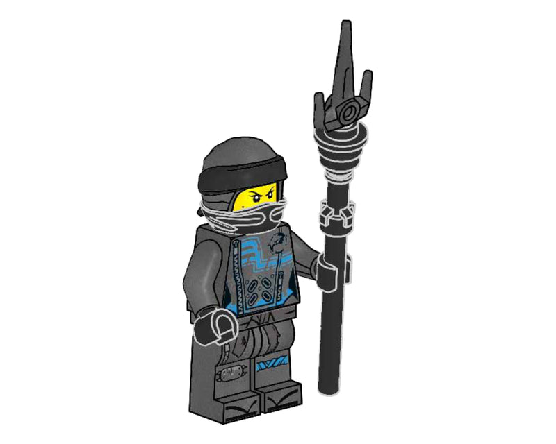 LEGO NINJAGO Nya foil pack #3 (891951-1)