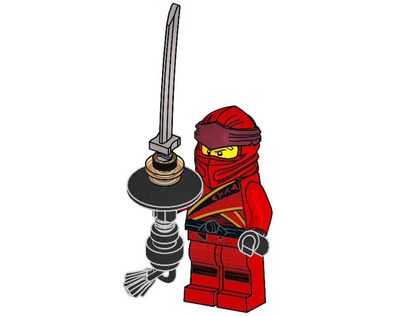 LEGO NINJAGO Kai foil pack #6 (891955-1)