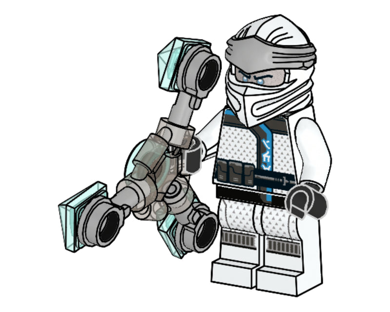 LEGO NINJAGO Zane foil pack #5 (891957-1)
