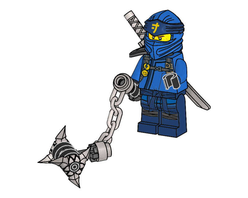 LEGO NINJAGO Jay foil pack #7 (892064-1)