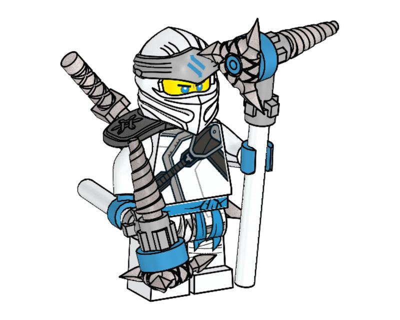 LEGO NINJAGO Zane foil pack #6 (892065-1)