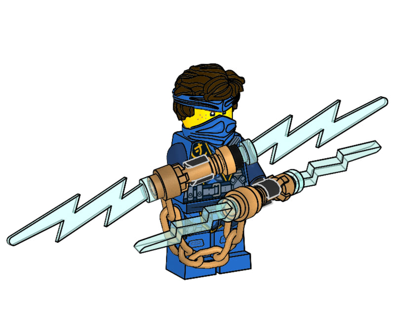 LEGO NINJAGO Jay foil pack #8 (892175-1)