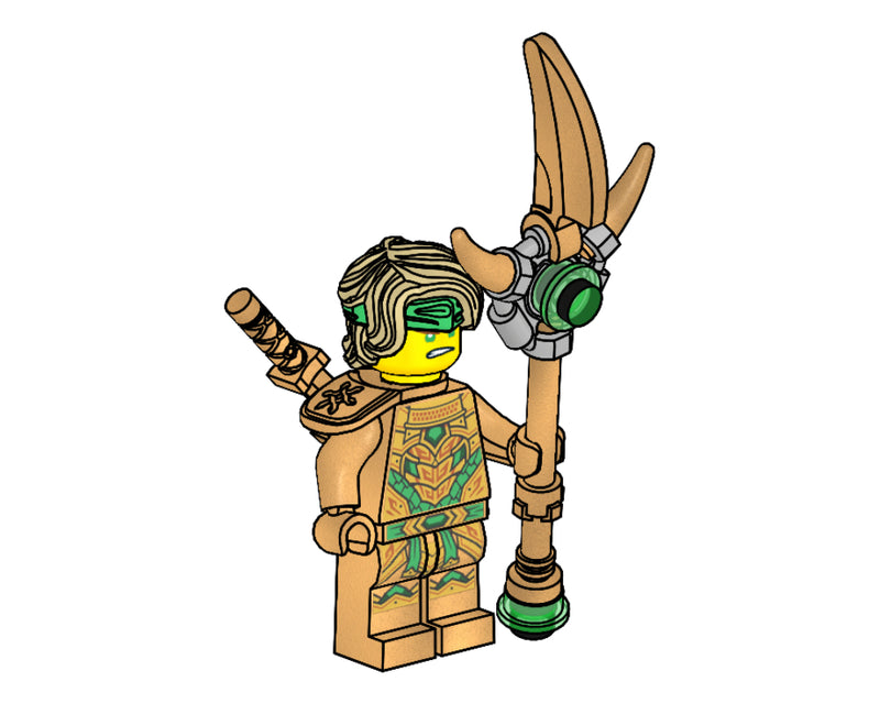 LEGO NINJAGO Golden Oni Lloyd paper bag (892297-1)