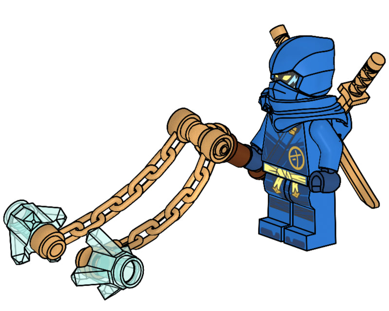 LEGO NINJAGO Jay paper bag #1 (892403-1)