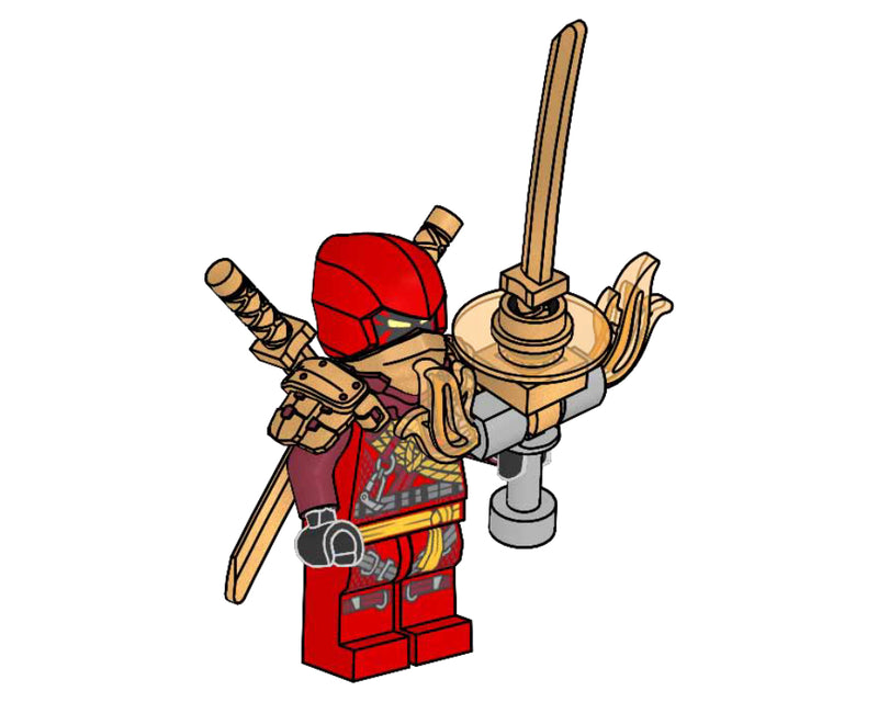LEGO NINJAGO Kai paper bag #2 (892405-1)
