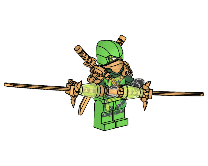 LEGO NINJAGO Lloyd paper bag #2 (892406-1)