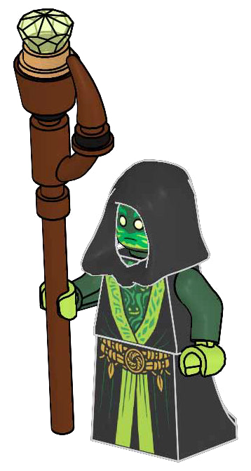 LEGO NINJAGO Spirit of the Temple paper bag (892407-1)