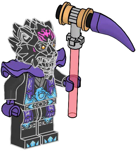 LEGO NINJAGO Lord Ras paper bag #2 (892409-1)