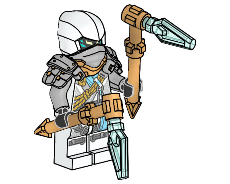 LEGO NINJAGO Zane paper bag #3 (892410-1)