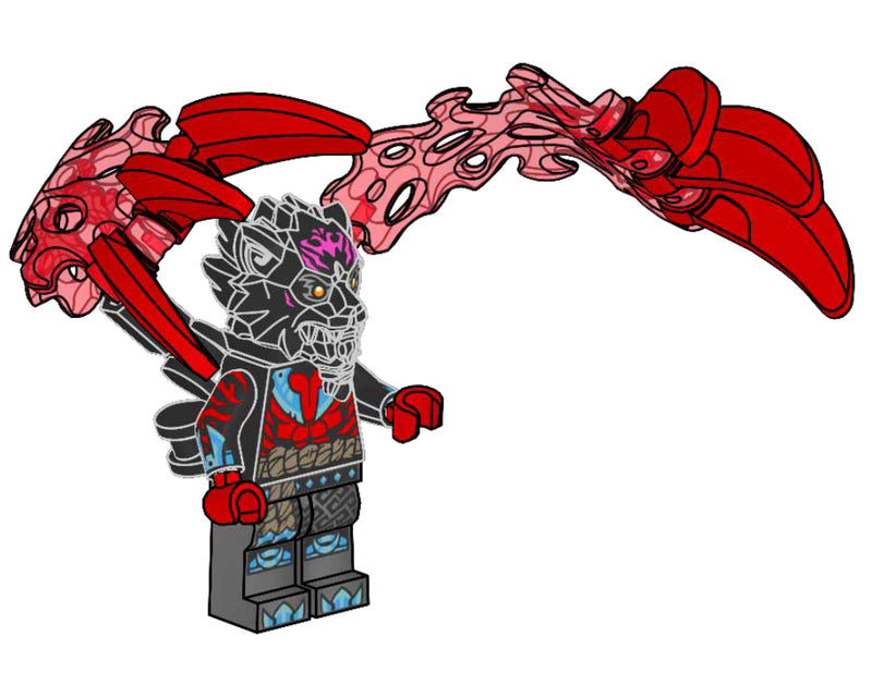LEGO NINJAGO Lord Ras paper bag #3 (892502-1)