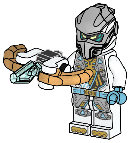 LEGO NINJAGO Zane paper bag #4 (892505-1)