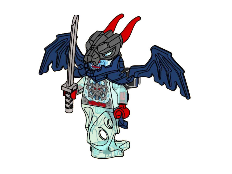 LEGO NINJAGO Spectral Dragonian Warrior paper bag (892509-1)