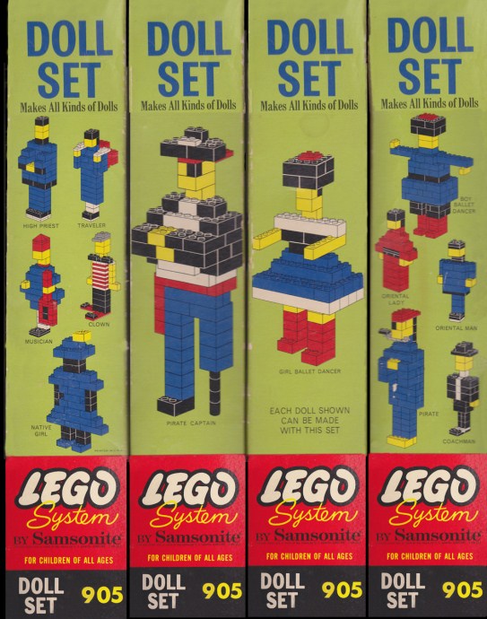 LEGO Samsonite Doll Set (905-1)