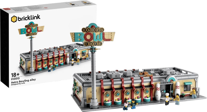 LEGO BrickLink Designer Program Retro Bowling Alley (910013-1)