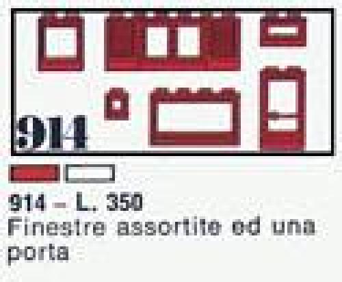 LEGO Classic Windows, White (914-2)