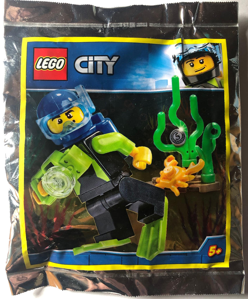 LEGO Town Cool Diver foil pack (951906-1)