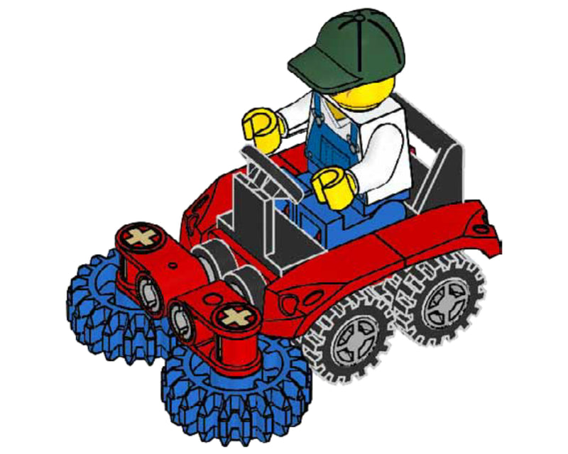 LEGO Town Sweeper foil pack (952106-1)