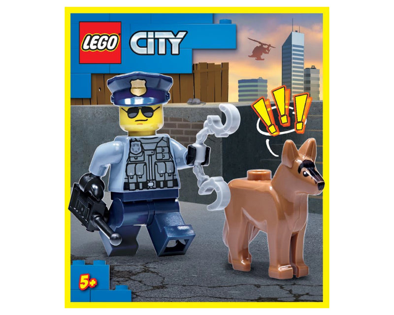 LEGO Town Police Officer with Dog foil pack (952109-1)