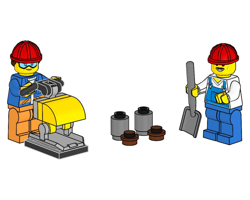 LEGO Town Building Team with Tools paper bag (952305-1)