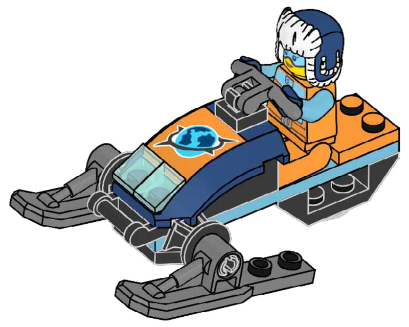 LEGO Town Polar Expedition paper bag (952312-1)