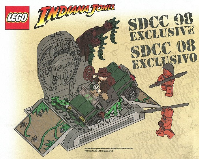 LEGO Indiana Jones Indiana Jones BrickMaster Pack - San Diego Comic-Con 2008 Exclusive (comcon002-1)