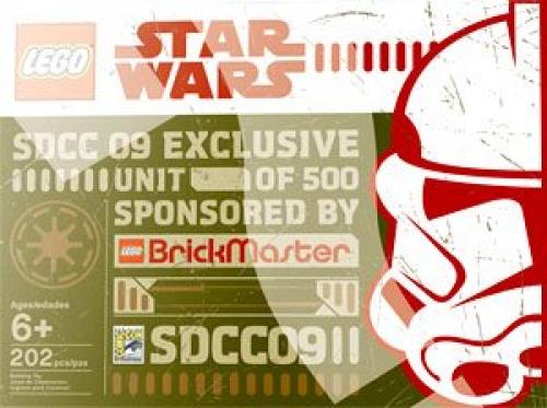 LEGO Star Wars Mini Republic Dropship Mini AT-TE BrickMaster Pack - San Diego Comic-Con 2009 Exclusive (comcon010-1)