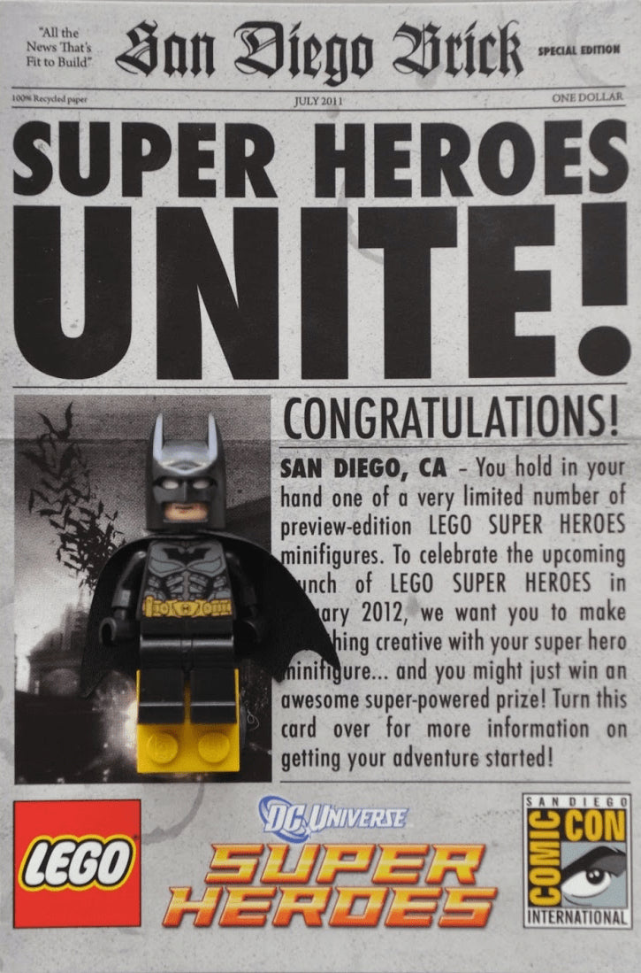 LEGO Super Heroes Batman - San Diego Comic-Con 2011 Exclusive (comcon014-1)