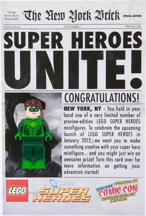 LEGO Super Heroes Green Lantern - New York Comic-Con 2011 Exclusive (comcon016-1)
