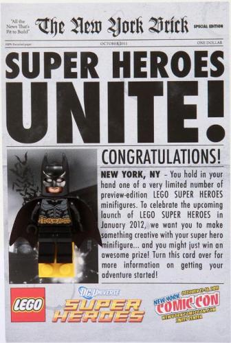 LEGO Super Heroes Batman - New York Comic-Con 2011 Exclusive (comcon018-1)