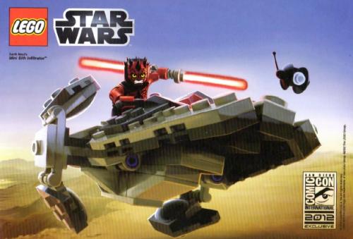 LEGO Star Wars Darth Maul's Sith Infiltrator - Mini - San Diego Comic-Con 2012 Exclusive (comcon019-1)