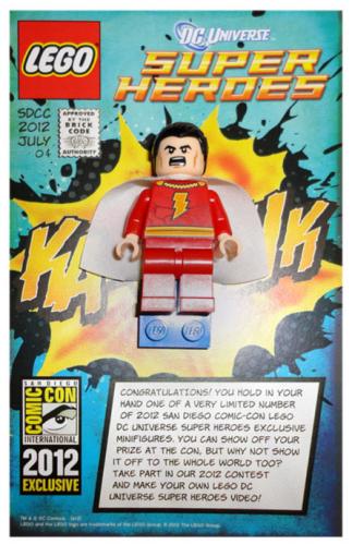 LEGO Super Heroes Shazam / Captain Marvel - San Diego Comic-Con 2012 Exclusive (comcon020-1)